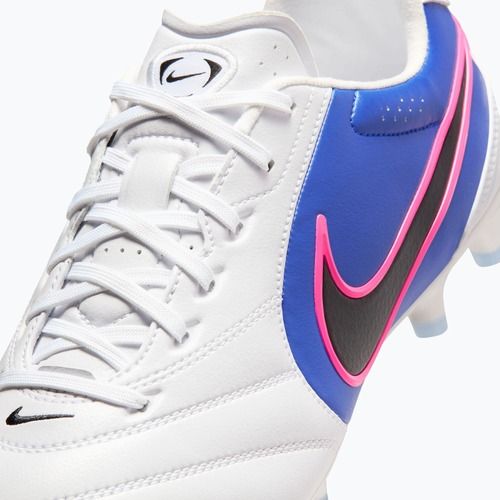 Кросівки футбольні чоловічі Nike Tiempo Ligera Pro FG white/racer blue/pink blast/black