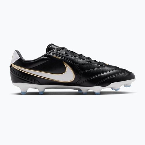 Кросівки футбольні чоловічі Nike Tiempo Ligera Pro FG black/white