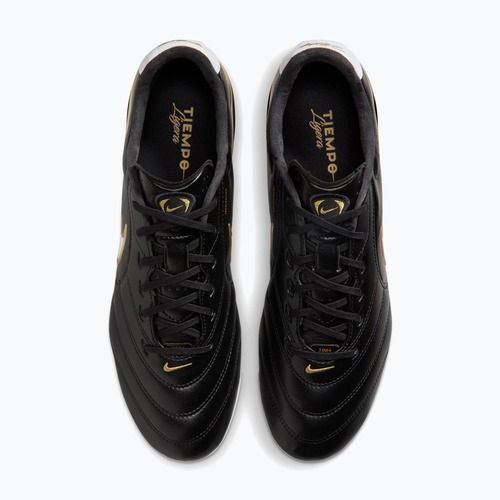 Кросівки футбольні чоловічі Nike Tiempo Ligera Pro FG black/white