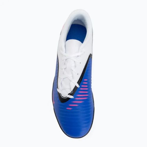 Кросівки футбольні чоловічі Nike Phantom 6 Low Club TF racer blue/white/pink blast