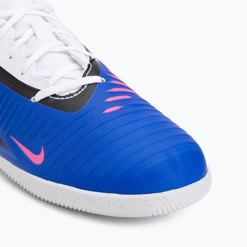 Кросівки футбольні чоловічі Nike Phantom 6 Low Club IC racer blue/white/pink blast