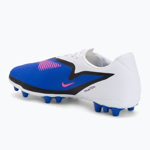 Кросівки футбольні чоловічі Nike Phantom 6 Low Academy AG racer blue/white/pink blast