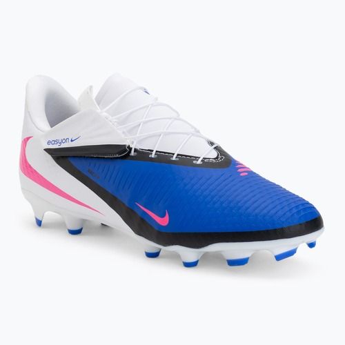 Кросівки футбольні чоловічі Nike Phantom 6 Low Academy EasyOn FG/MG racer blue/white/pink blast