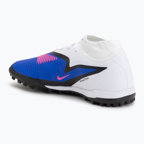 Кросівки футбольні чоловічі Nike Phantom 6 High Academy TF racer blue/white/pink blast