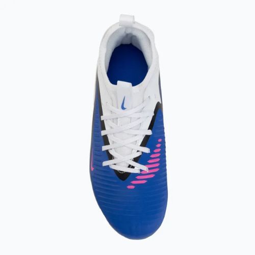 Кросівки футбольні дитячі Nike Phantom 6 Low Academy FG/MG Jr racer blue/white/pink blast