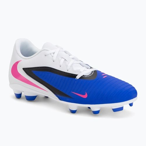 Кросівки футбольні чоловічі Nike Phantom 6 Low Club FG/MG racer blue/white/pink blast