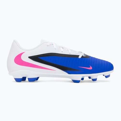 Кросівки футбольні чоловічі Nike Phantom 6 Low Club FG/MG racer blue/white/pink blast