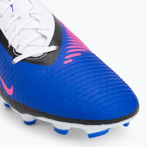 Кросівки футбольні чоловічі Nike Phantom 6 Low Academy FG/MG racer blue/white/pink blast