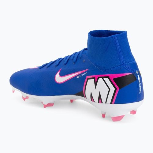 Кросівки футбольні чоловічі Nike Mercurial Superfly 10 Pro FG race blue/white