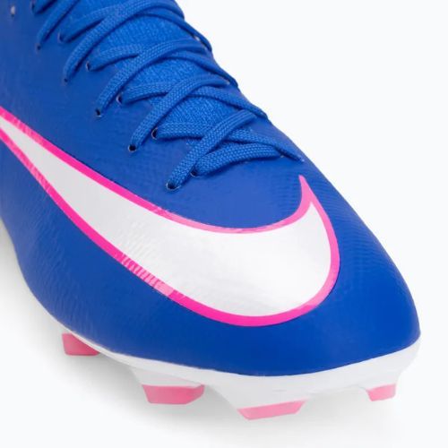 Кросівки футбольні дитячі Nike Jr. Mercurial Vapor 16 Pro FG racer blue/white