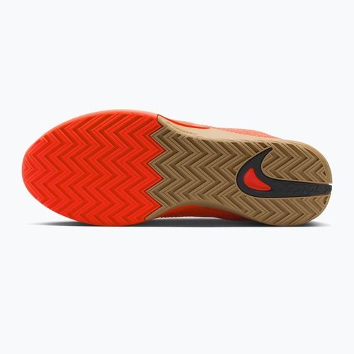 Кросівки баскетбольні чоловічі Nike Street Flare bright crimson/gum light brown/black