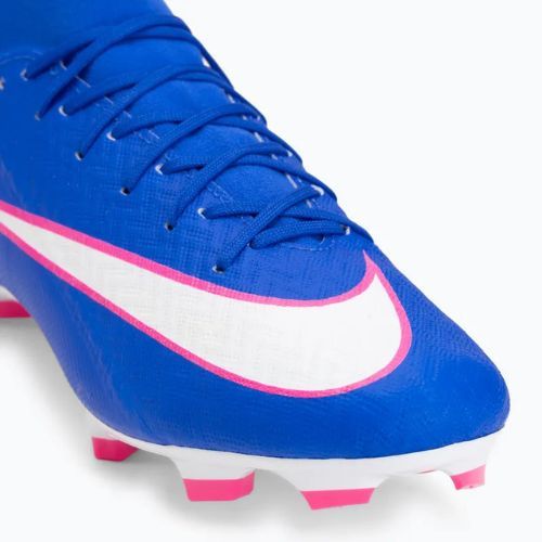 Кросівки футбольні чоловічі Nike Mercurial Superfly 10 Academy FG/MG racer blue/white