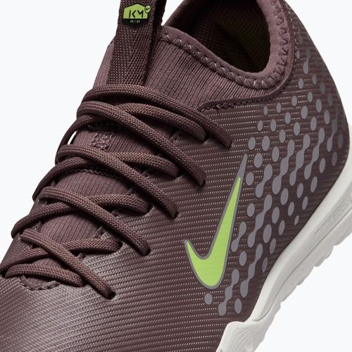 Кросівки футбольні дитячі Nike Mercurial Vapor 16 Academy Kylian Mbappe TF plum eclipse/metallic silver