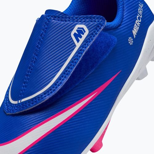 Кросівки футбольні дитячі Nike Mercurial Vapor 16 Club FG/MG racer blue/white