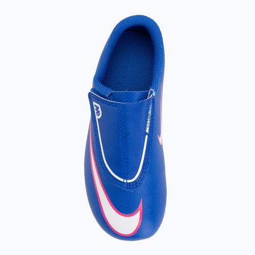 Кросівки футбольні дитячі Nike Mercurial Vapor 16 Club FG/MG racer blue/white
