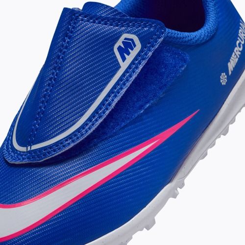 Кросівки футбольні дитячі Nike Mercurial Vapor 16 Club TF racer blue/white