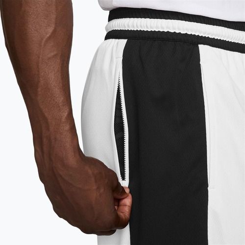 Шорти баскетбольні чоловічі Nike Dri-Fit Game Classic 10" white/black/white/black