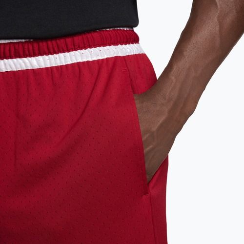 Шорти баскетбольні чоловічі Jordan Sport Dri-FIT 9" Diamond gym red/white/gym red