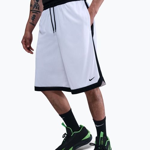 Шорти баскетбольні чоловічі Nike DNA Academy Dri-FIT 11" white/black/black
