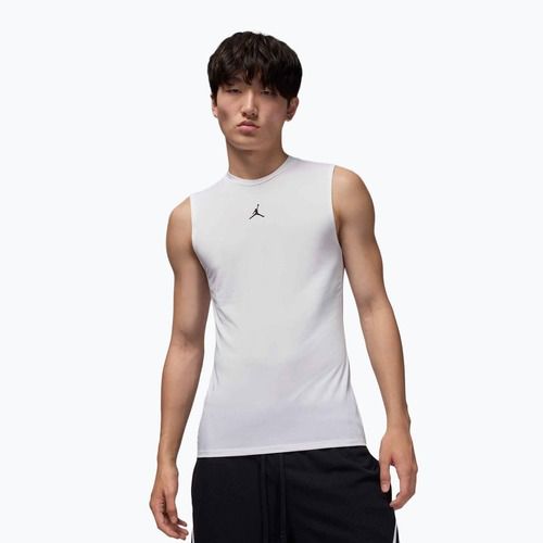 Футболка термічна чоловіча Jordan Sport Dri-FIT white/black