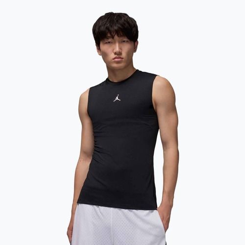 Футболка термічна чоловіча Jordan Sport Dri-FIT black/white