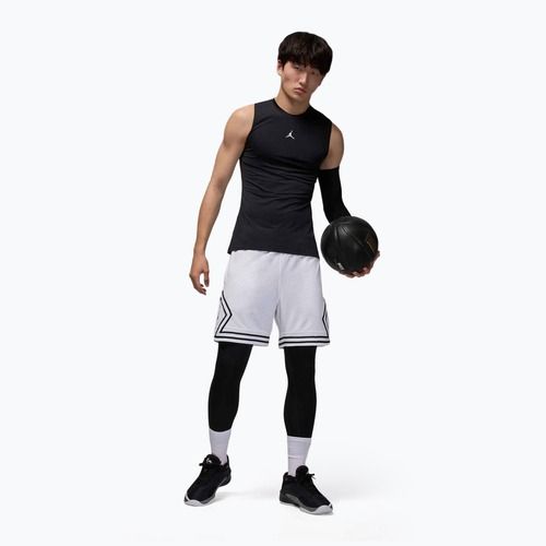 Футболка термічна чоловіча Jordan Sport Dri-FIT black/white