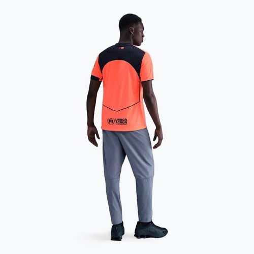 Футболка футбольна чоловіча Nike FC Barcelona 2025/26 Stadium Third bright mango/midnight navy/midnight navy