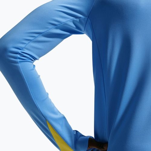 Лонгслів футбольний чоловічий Nike FC Barcelona Strike Fourth Knit Drill Top university blue/opti yellow