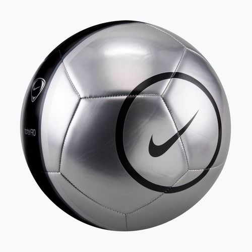 М'яч футбольний Nike Academy T90 Metallic '26 metallic silver/black/black розмір 5