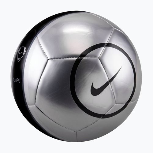 М'яч футбольний Nike Academy T90 Metallic '26 metallic silver/black/black розмір 4