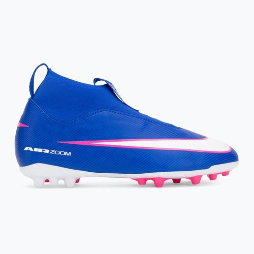 Кросівки футбольні дитячі Nike Mercurial Superfly 10 Academy AG racer blue/white