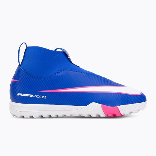 Кросівки футбольні дитячі Nike Mercurial Superfly 10 Academy TF racer blue/white