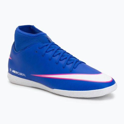 Кросівки футбольні чоловічі Nike Mercurial Superfly 10 Club IC racer blue/white