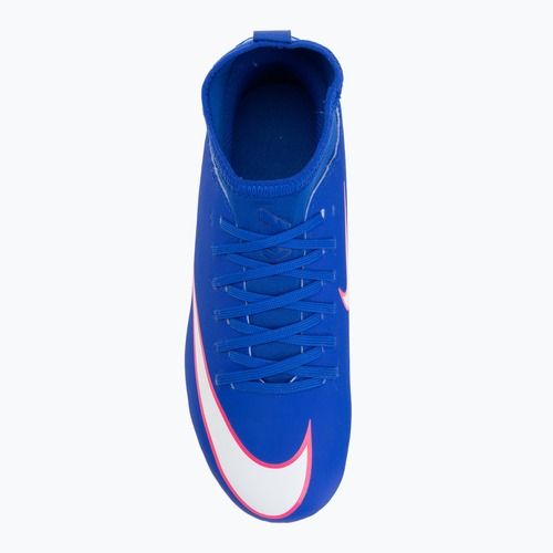 Кросівки футбольні дитячі Nike Mercurial Superfly 10 Club FG/MG racer blue/white