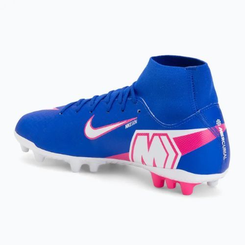 Кросівки футбольні чоловічі Nike Mercurial Superfly 10 Academy AG racer blue/white