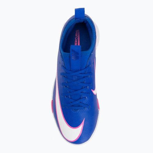 Кросівки футбольні дитячі Nike Mercurial Vapor 16 Academy IC racer blue/white