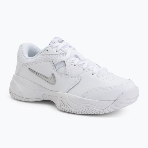 Кросівки тенісні дитячі Nike Court Lite 2 Jr white/metallic silver