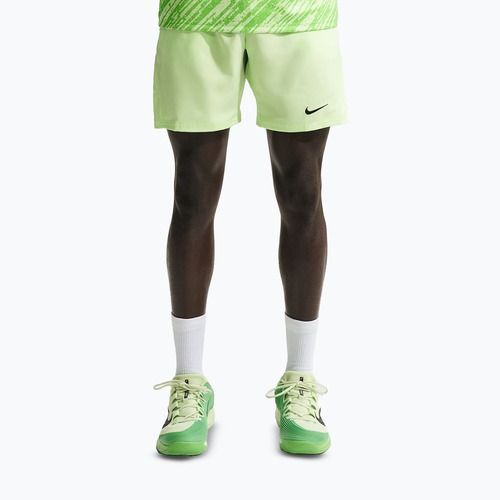 Шорти тенісні чоловічі Nike Court Dri-Fit Victory 7" light liquid lime/black