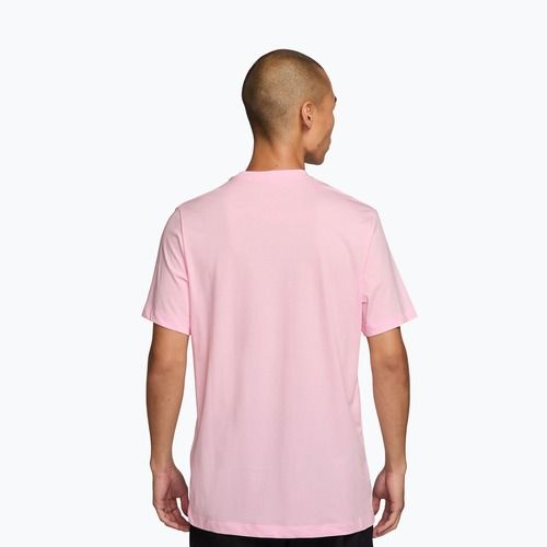 Футболка чоловіча Nike Court Heritage pink foam