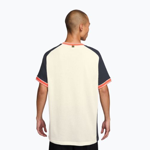 Футболка тенісна чоловіча Nike Court Heritage sail/dark obsidian