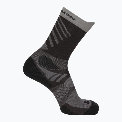 Шкарпетки Salomon Aero Crew black coffee/iron