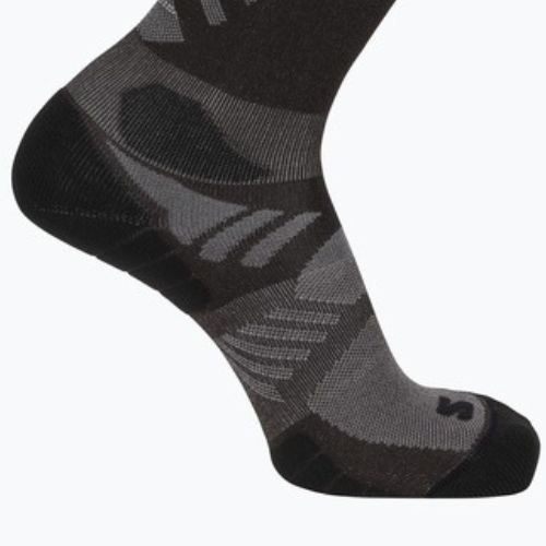 Шкарпетки Salomon Aero Crew black coffee/iron