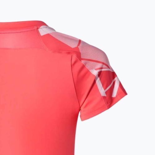 Футболка тенісна жіноча Mizuno Daybreakers Printed calypso coral