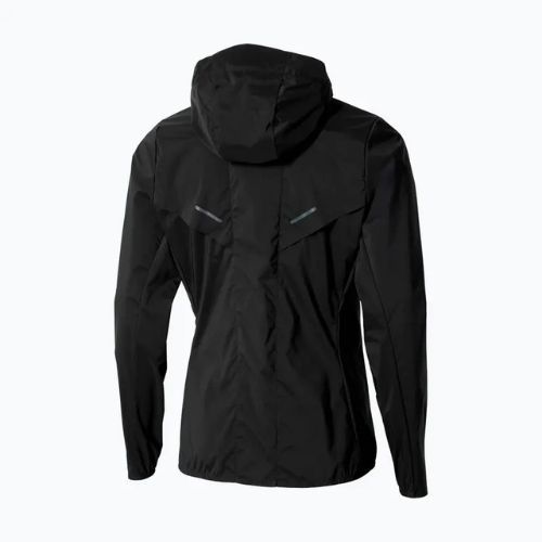 Жіноча бігова куртка Mizuno Tech Thermal Charge Hooded black