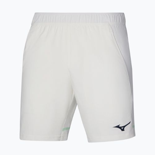 Шорти тенісні чоловічі Mizuno 8 in Flex Short white/neo mint