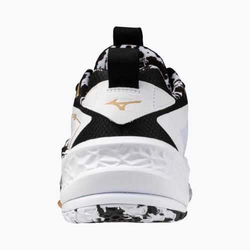 Кросівки гандбольні Mizuno Wave Stealth Neo 2 white/black/ge gold