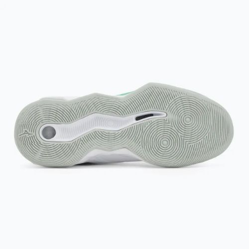 Кросівки волейбольні Mizuno Wave Momentum Pro Mid white/black/frozen emerald