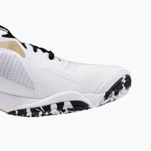 Волейбольні кросівки Mizuno Wave Lightning Z8 Mid white/black/ge gold