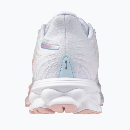 Кросівки для бігу жіночі Mizuno Wave Skyrise 6 nantucket breeze/striking coral/bleach mauve