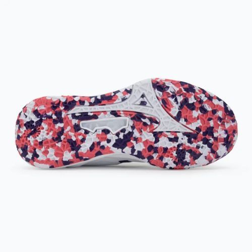 Кросівки гандбольні Mizuno Wav Stealth Neo 2 white/violet indigo/camellia rose